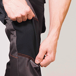 Detail CORDURA® Stretch im Kniebereich